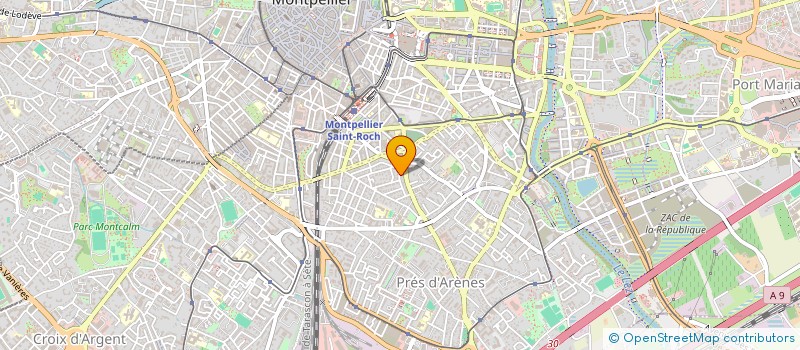 localisation de l'entreprise SCI CANLA  MONTPELLIER