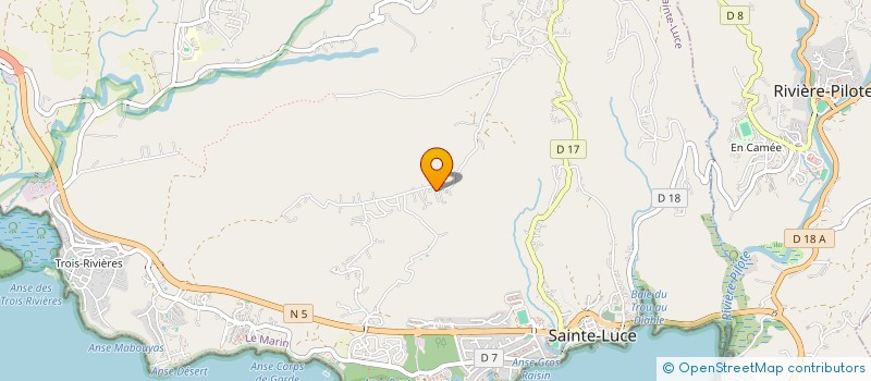 localisation de l'entreprise SCI CANNELLE  SAINTE-LUCE