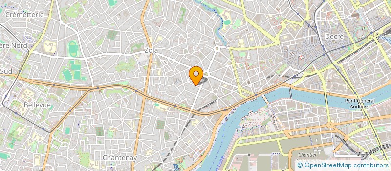 localisation de l'entreprise SCI CANNELLE  NANTES