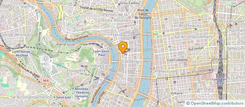 localisation de l'entreprise SCI CANNELLE à LYON