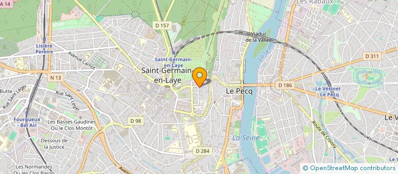 localisation de l'entreprise SCI CANNELLE  SAINT-GERMAIN-EN-LAYE