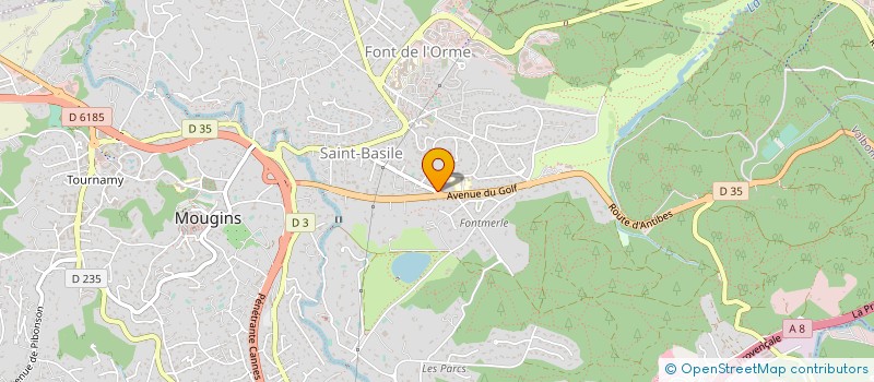 localisation de l'entreprise SCI CANNEPIERRE  CANNES