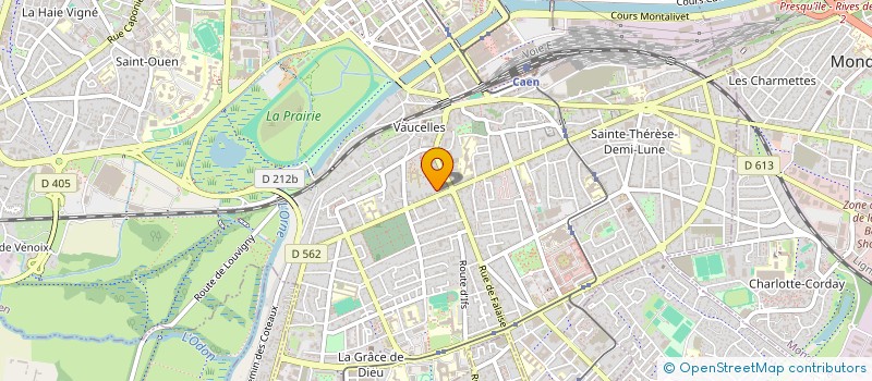 localisation de l'entreprise SCI CANNES-LMB à CAEN