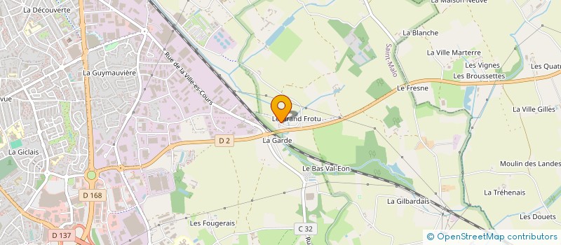 localisation de l'entreprise SCI CANNES SAINT-MALO  SAINT-MALO