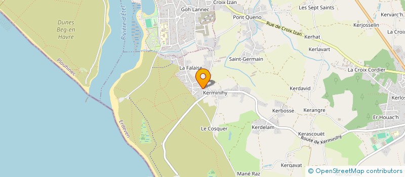 localisation de l'entreprise SCI CANO GIBERT  ERDEVEN