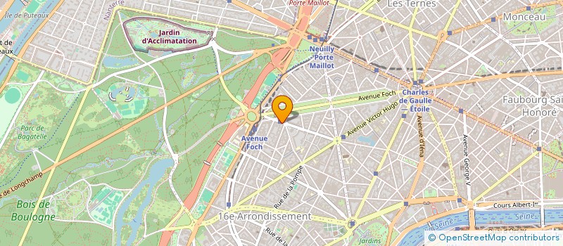 localisation de l'entreprise SCI CANOGIU  PARIS