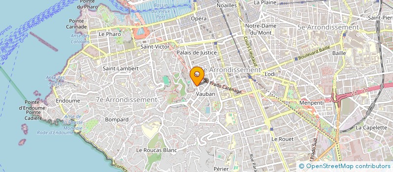 localisation de l'entreprise SCI CANONS IMMO à MARSEILLE