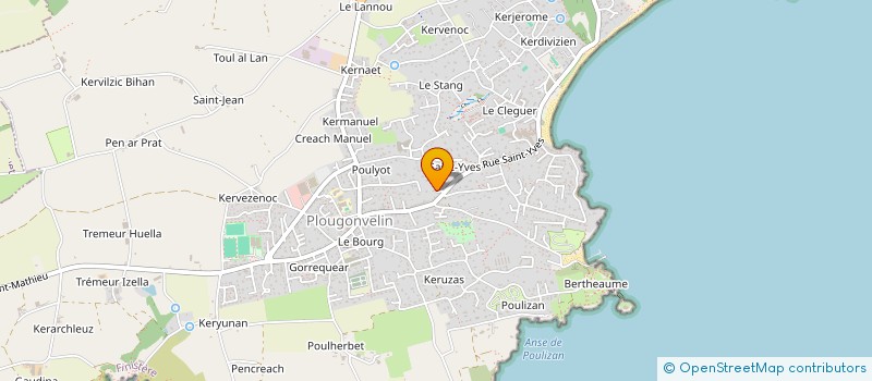 localisation de l'entreprise SCI CANOU  PLOUGONVELIN