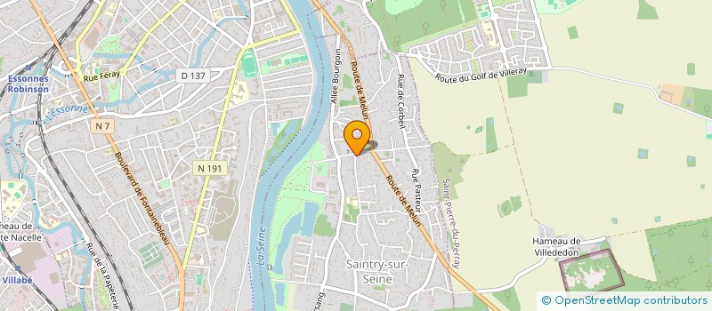 localisation de l'entreprise SCI CANPAJOPA à SAINTRY-SUR-SEINE