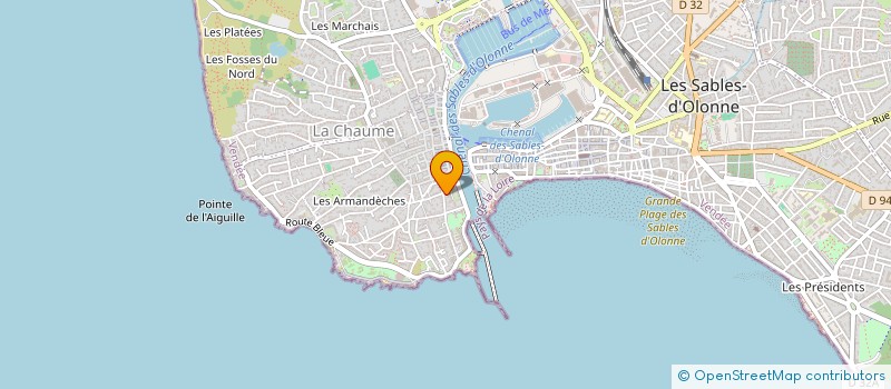 localisation de l'entreprise SCI CANPIRSE à LES SABLES D'OLONNE