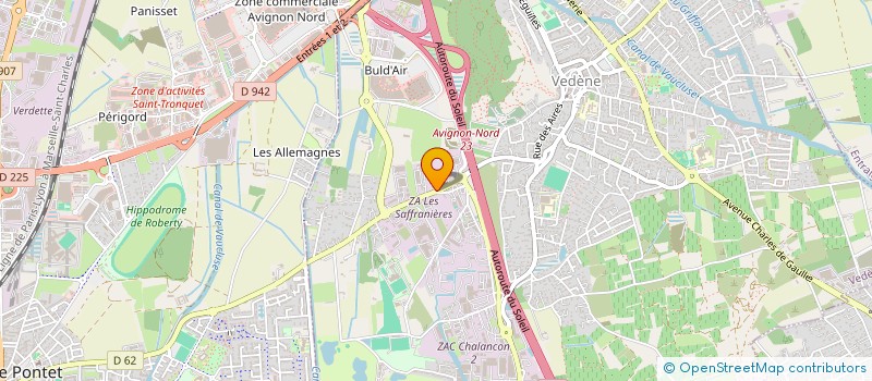 localisation de l'entreprise SCI CANSAOU  VEDENE