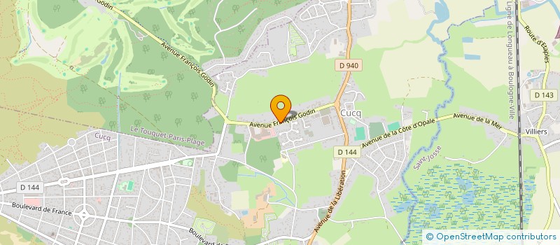 localisation de l'entreprise SCI CANSAS  CUCQ