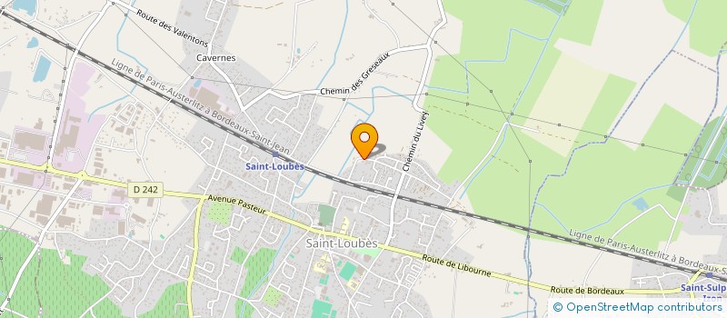 localisation de l'entreprise SCI CANTABRIA IMMO  SAINT-LOUBES