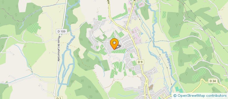 localisation de l'entreprise SCI CANTALICE à MONEIN