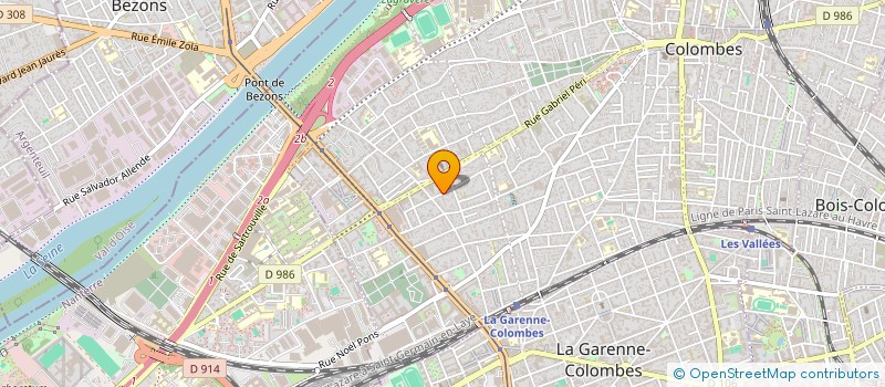 localisation de l'entreprise SCI CANTALOU 82 à COLOMBES