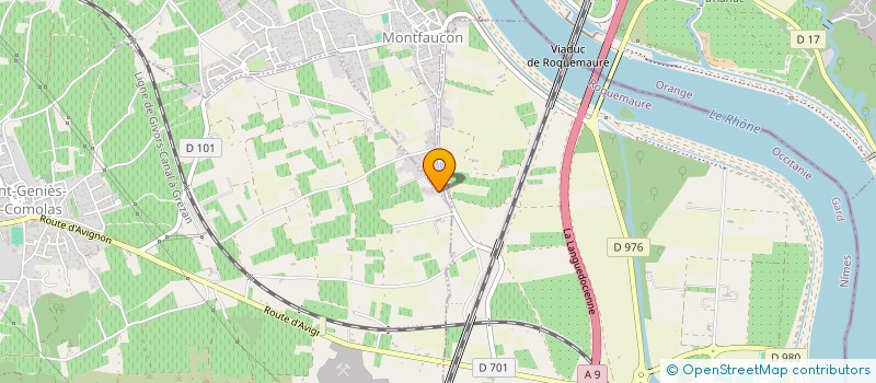 localisation de l'entreprise SCI CANTARELLE  NIMES