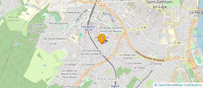 localisation de l'entreprise SCI CANTAVEYLOT  SAINT-GERMAIN-EN-LAYE