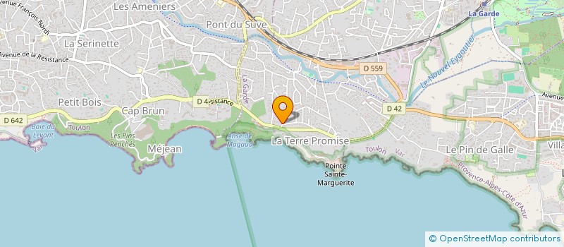 localisation de l'entreprise SCI CANTEGRIL  LA GARDE