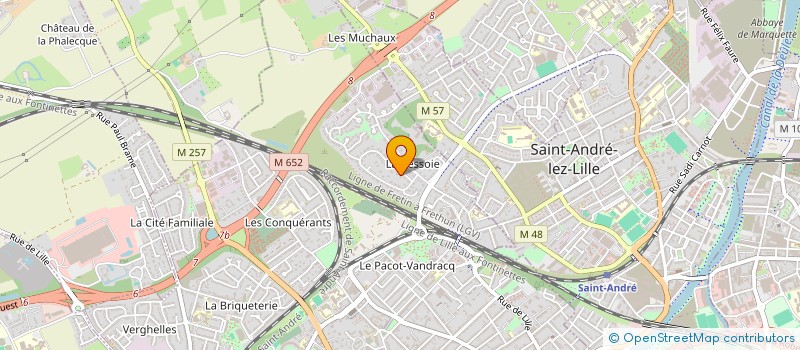 localisation de l'entreprise SCI CANTELEU à LAMBERSART