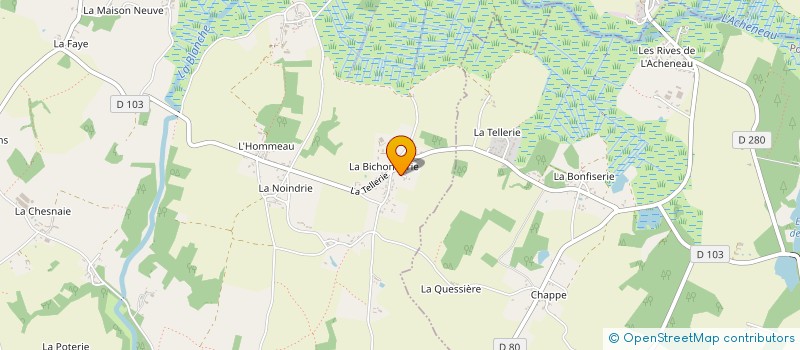 localisation de l'entreprise SCI CANTHIA  ROUANS