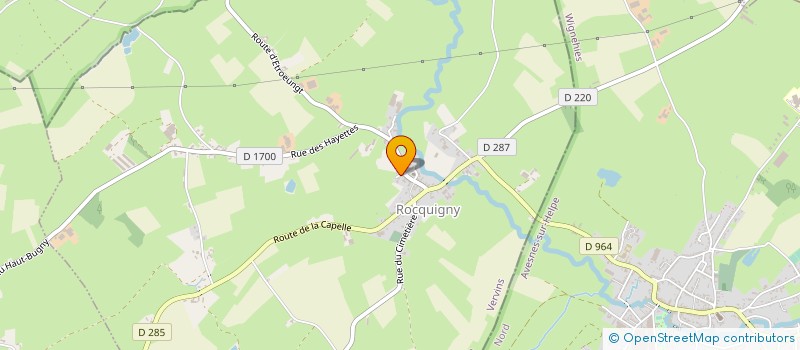 localisation de l'entreprise SCI CANTIMPRE  ROCQUIGNY