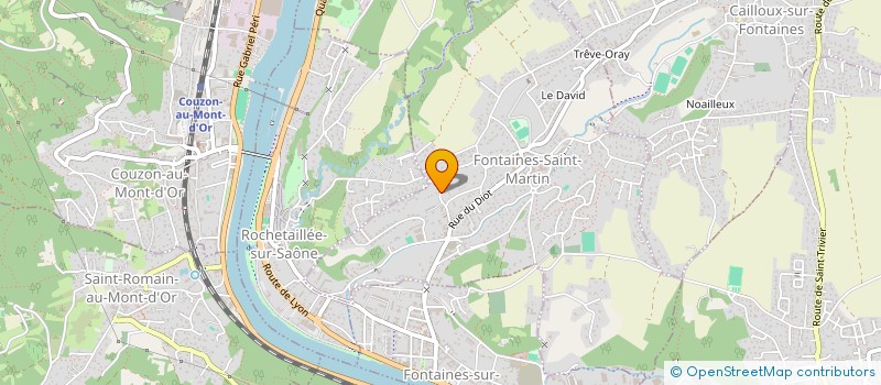 localisation de l'entreprise SCI CANTIN 230  FONTAINES-SAINT-MARTIN