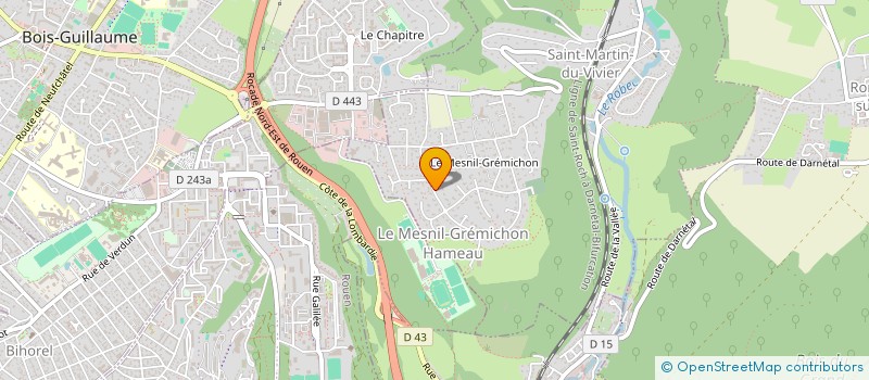 localisation de l'entreprise SCI CANTON  SAINT-MARTIN-DU-VIVIER