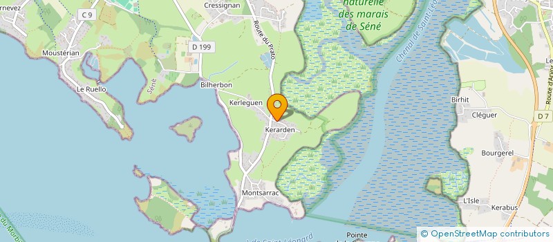 localisation de l'entreprise SCI CANTONS-PIGUET à SENE