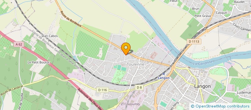 localisation de l'entreprise SCI CANTU GEAN à LANGON