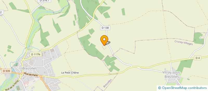 localisation de l'entreprise SCI CANUEL à SAINT-LUBIN-DE-CRAVANT