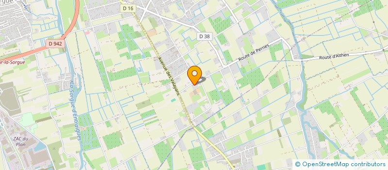 localisation de l'entreprise SCI CANXIQUET  ALTHEN-DES-PALUDS