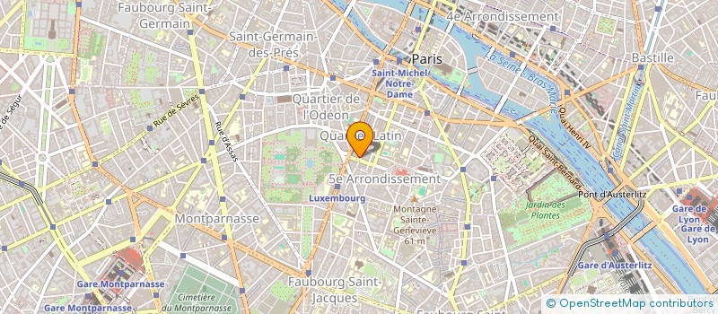 localisation de l'entreprise SCI CAO GUISARDE  PARIS