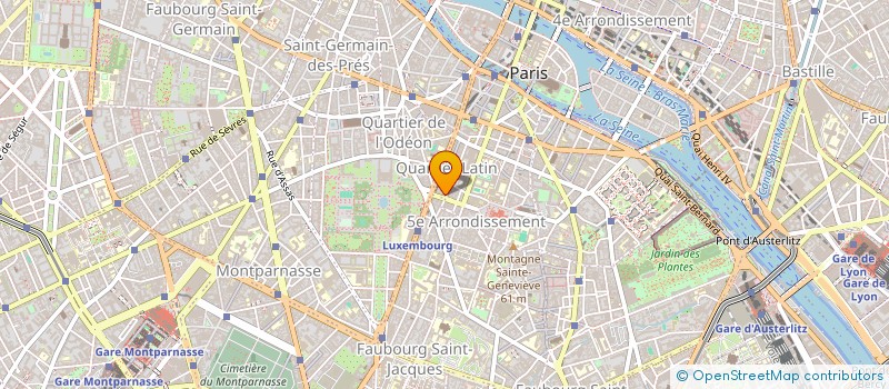 localisation de l'entreprise SCI CAO LA MUETTE  PARIS