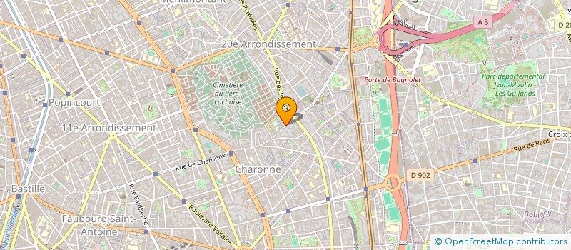 localisation de l'entreprise SCI CAOYE  PARIS