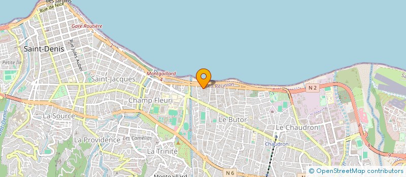 localisation de l'entreprise SCI CAP 2000 à SAINT-DENIS