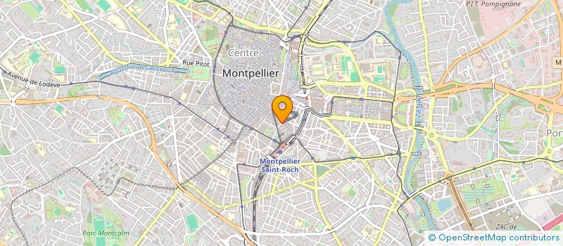 localisation de l'entreprise SCI CAP à MONTPELLIER