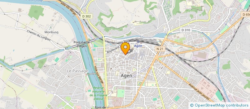 localisation de l'entreprise SCI CAP  PRAYSSAS