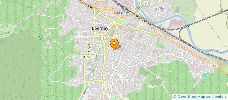 localisation de l'entreprise SCI CAP  TOULON