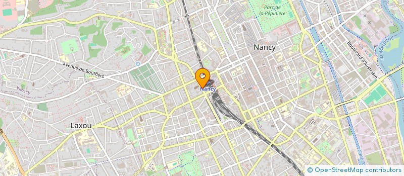 localisation de l'entreprise SCI CAP 67  NANCY