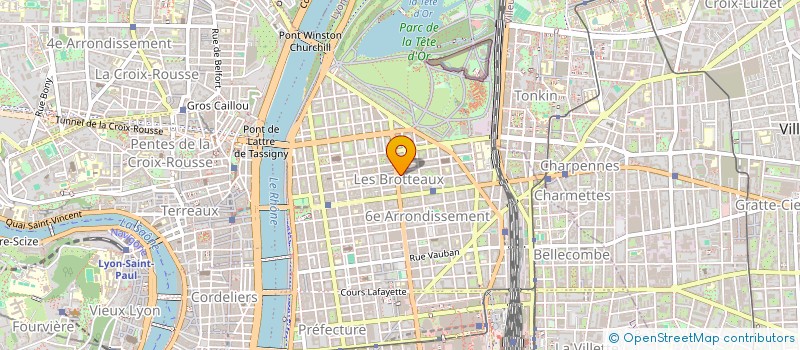 localisation de l'entreprise SCI CAP 99  LYON