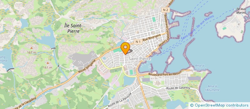 localisation de l'entreprise SCI CAP A L'OUEST à SAINT-PIERRE