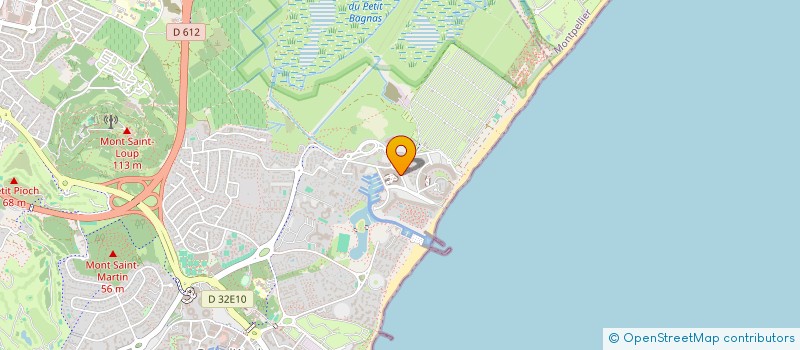 localisation de l'entreprise SCI CAP AMBONNE  AGDE