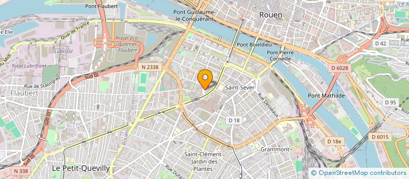 localisation de l'entreprise SCI CAP AMIRAL  ROUEN