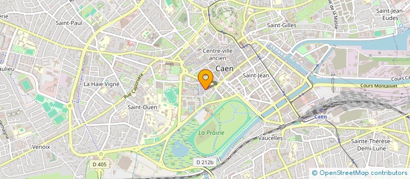 localisation de l'entreprise SCI CAP'ART à CAEN
