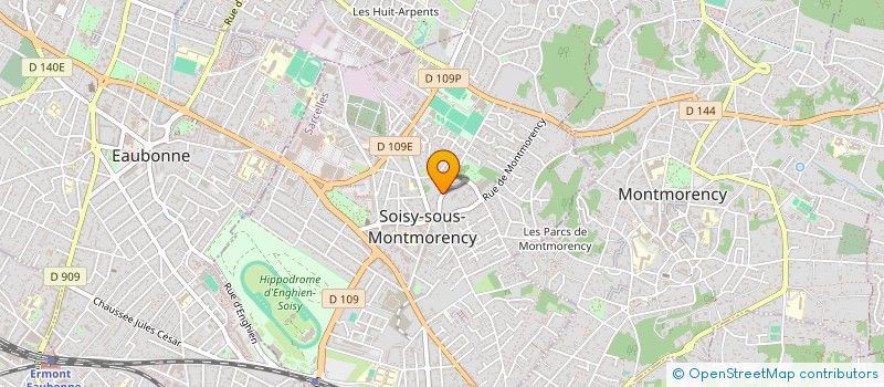 localisation de l'entreprise SCI CAP CHEVALIER à SOISY-SOUS-MONTMORENCY