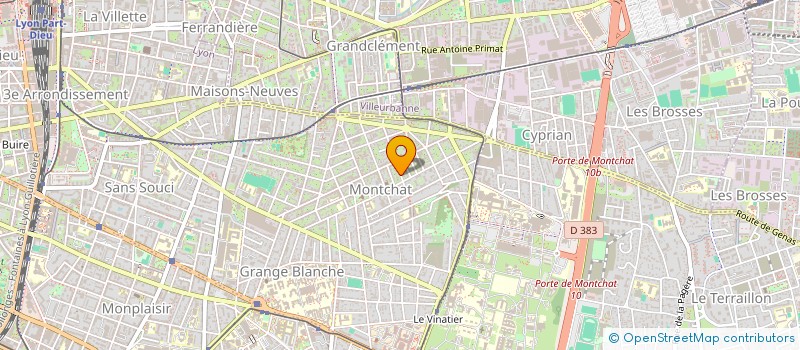 localisation de l'entreprise SCI CAP&CO  LYON