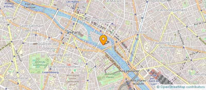 localisation de l'entreprise SCI CAP D'ANTIBES  PARIS