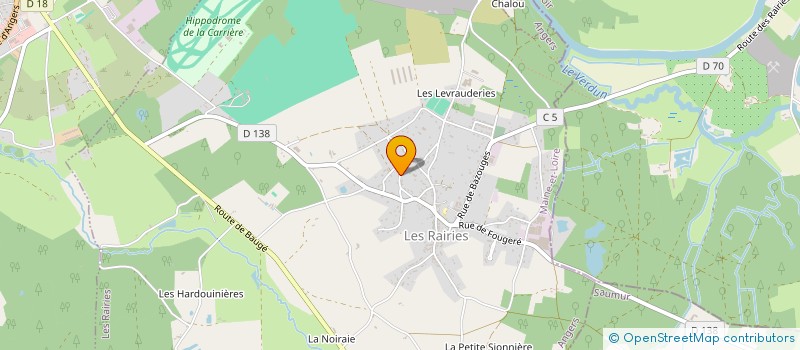 localisation de l'entreprise SCI CAP D'ARMOR  LES RAIRIES