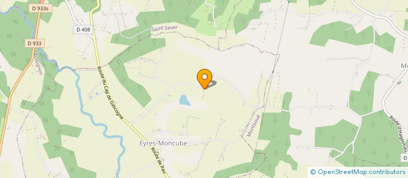 localisation de l'entreprise SCI CAP DE SALEM  EYRES-MONCUBE