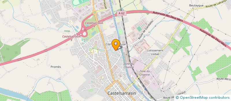 localisation de l'entreprise SCI CAP DET POUN  CASTELSARRASIN